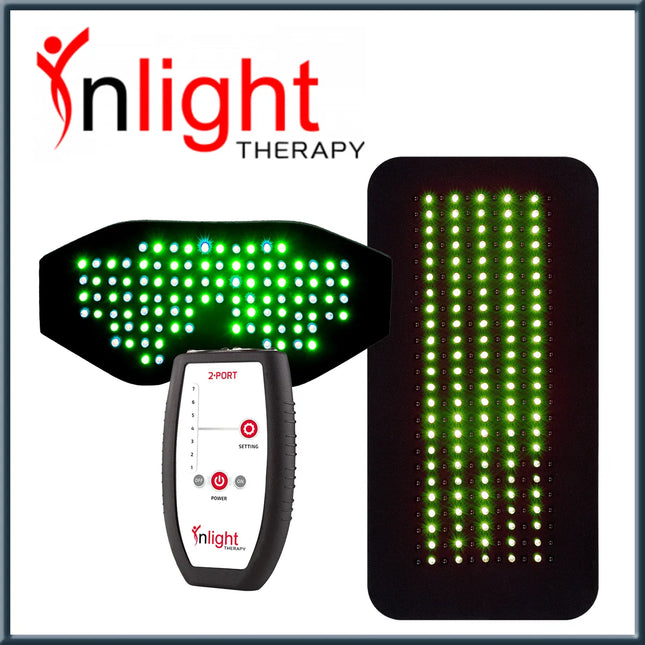 Inlight 2 Port - 2 Pad Green Soothing System